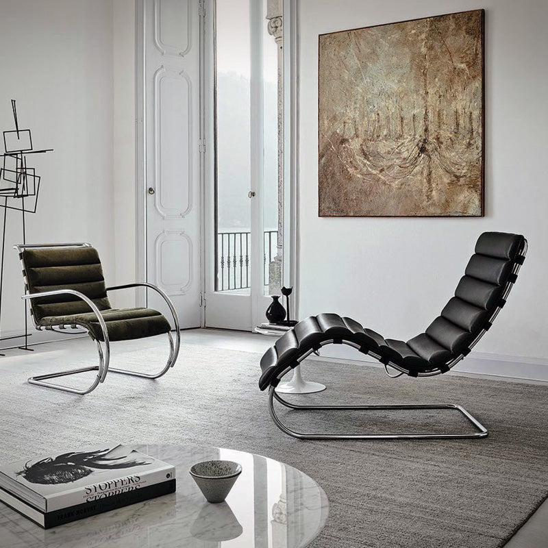 Sillón Poltrona Mies Cuero